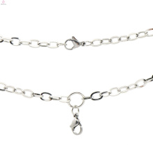 Collar de Cain de plata del acero inoxidable de los hombres, marca famosa del collar de la joyería de plata